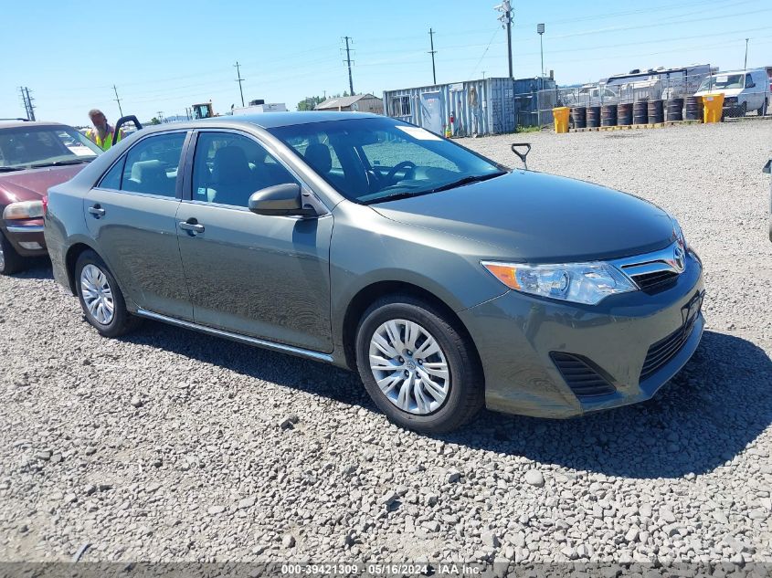 2013 Toyota Camry Le VIN: 4T4BF1FKXDR296540 Lot: 39421309