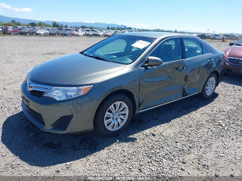 2013 Toyota Camry Le VIN: 4T4BF1FKXDR296540 Lot: 39421309