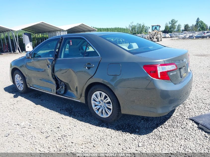 2013 Toyota Camry Le VIN: 4T4BF1FKXDR296540 Lot: 39421309