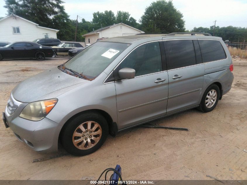 2010 Honda Odyssey Ex-L VIN: 5FNRL3H65AB051750 Lot: 39421317