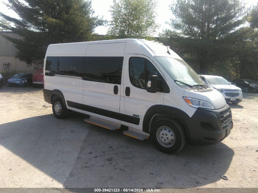 2023 Ram Promaster 2500 Window Van High Roof 159 Wb VIN: 3C6LRVPG7PE550498 Lot: 39421323