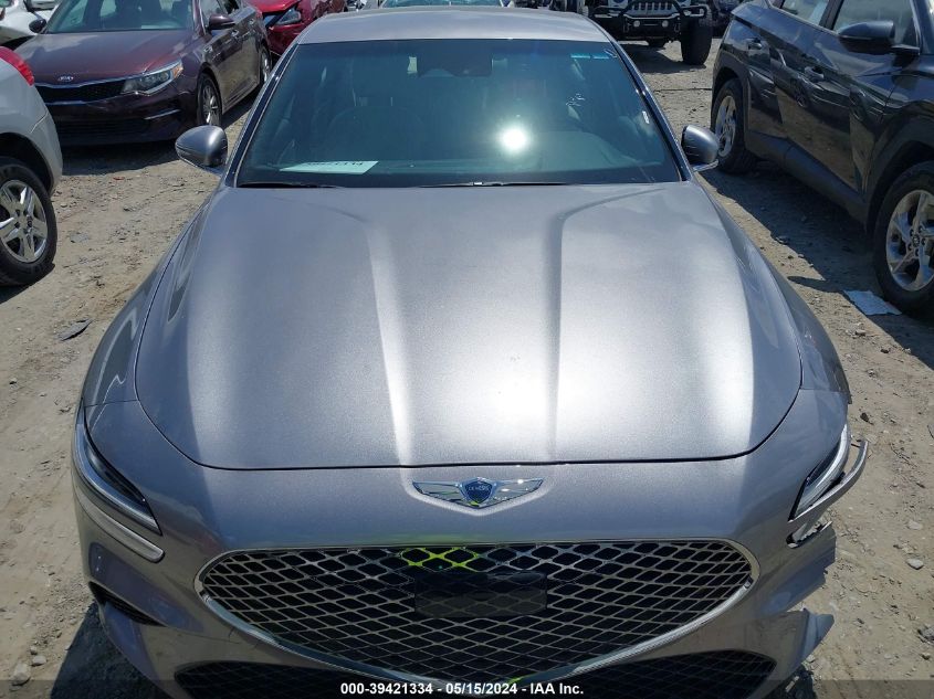 2023 Genesis G70 2.0T Awd VIN: KMTG34TA1PU127037 Lot: 39421334