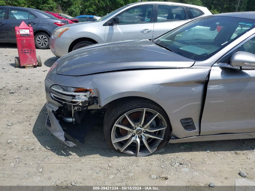 2023 Genesis G70 2.0T Awd VIN: KMTG34TA1PU127037 Lot: 39421334