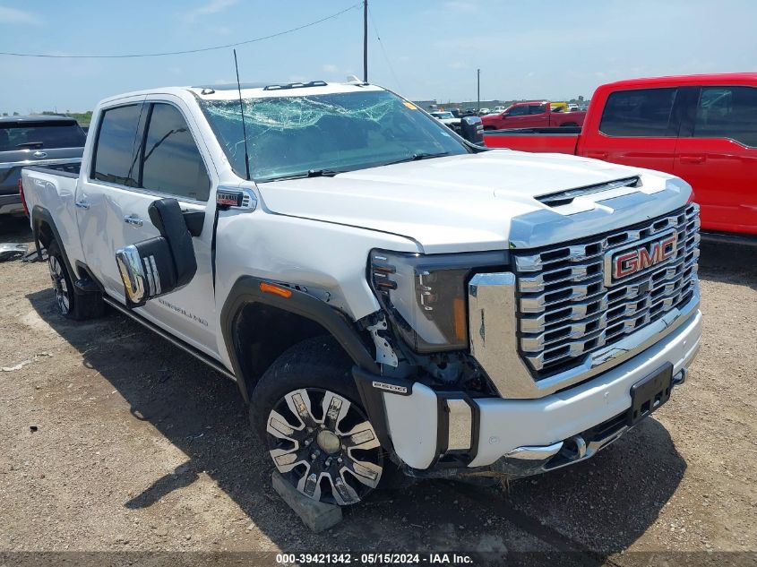 2024 GMC Sierra 2500Hd 4Wd Standard Bed Denali VIN: 1GT49REY1RF137758 Lot: 39421342