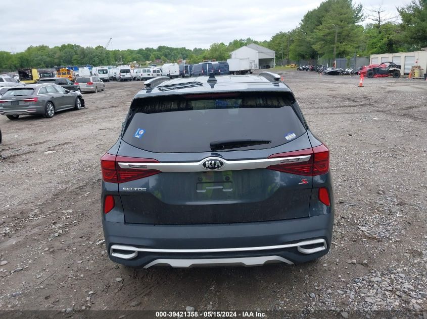 2021 Kia Seltos S VIN: KNDEUCAA7M7148548 Lot: 39421358