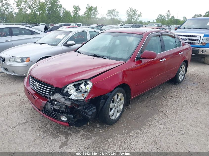 KNAGE124285171978 2008 Kia Optima Ex V6