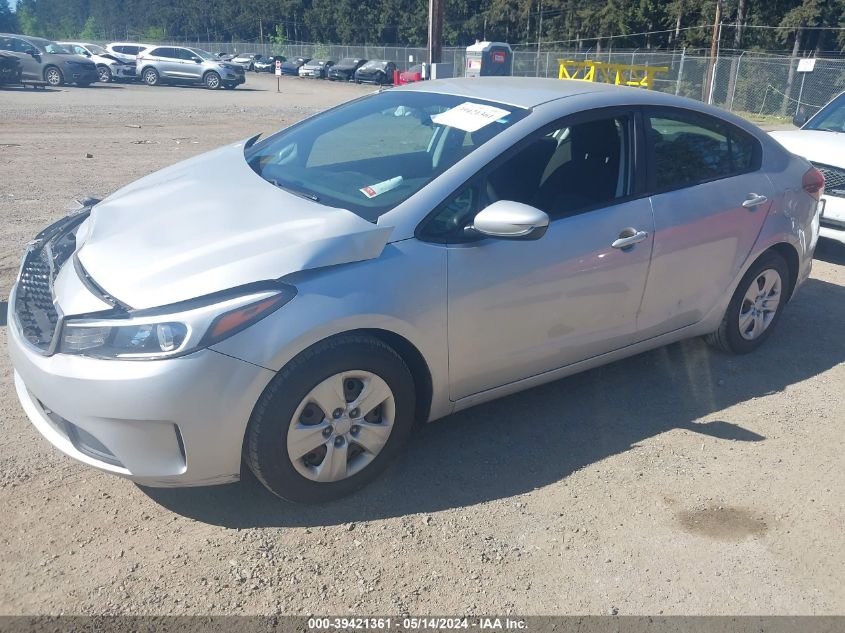 2017 Kia Forte Lx VIN: 3KPFK4A7XHE149641 Lot: 39421361