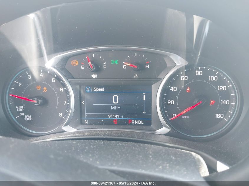 2020 Chevrolet Equinox Fwd Lt 1.5L Turbo VIN: 3GNAXKEV4LL330321 Lot: 39421367