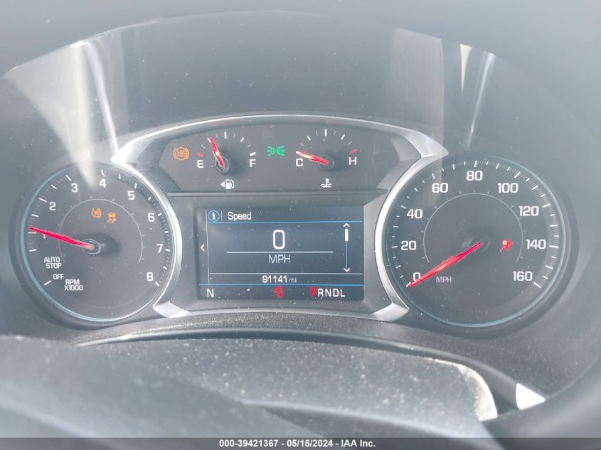 2020 Chevrolet Equinox Fwd Lt 1.5L Turbo VIN: 3GNAXKEV4LL330321 Lot: 39421367