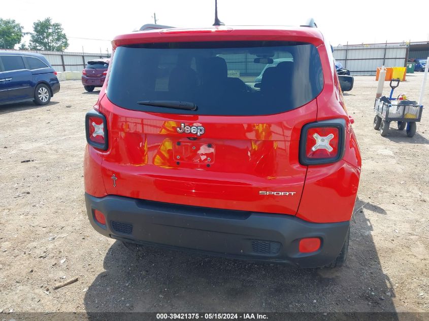 2017 JEEP RENEGADE SPORT FWD - ZACCJAAB4HPF77930