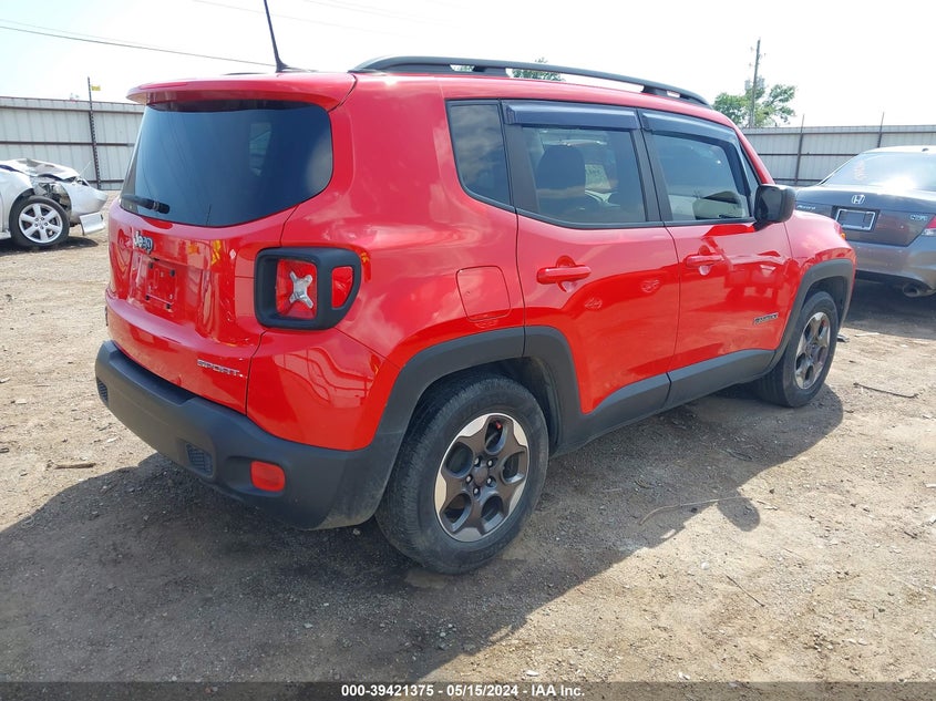 2017 JEEP RENEGADE SPORT FWD - ZACCJAAB4HPF77930