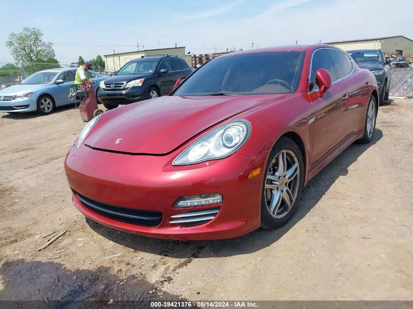 2013 Porsche Panamera 4S VIN: WP0AB2A77DL060707 Lot: 39421376