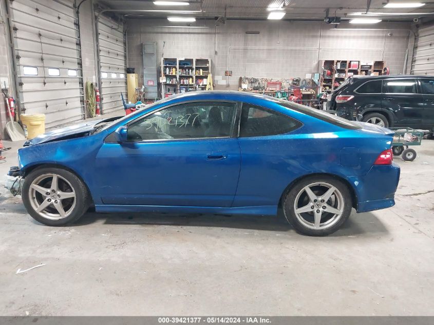 2006 Acura Rsx Type S VIN: JH4DC53066S017978 Lot: 39421377