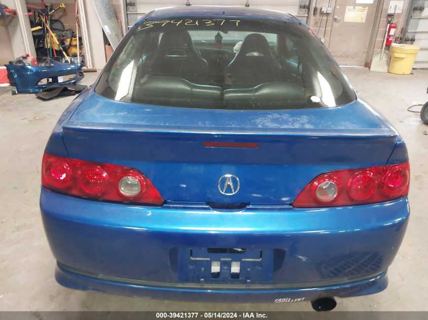 2006 Acura Rsx Type-S VIN: JH4DC53066S017978 Lot: 39421377
