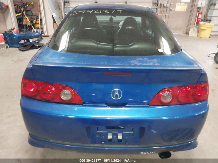 2006 Acura Rsx Type S VIN: JH4DC53066S017978 Lot: 39421377