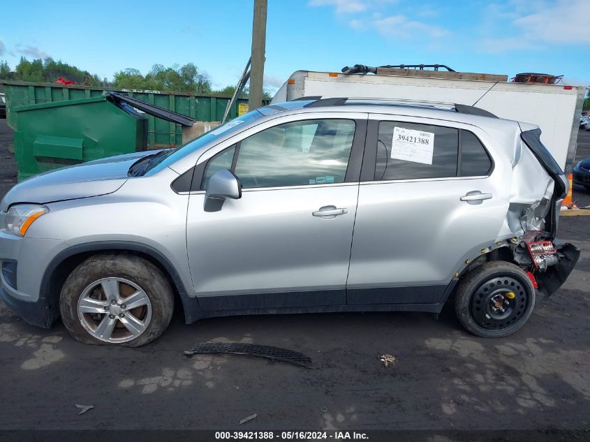 2016 Chevrolet Trax Lt VIN: KL7CJLSB1GB5068 Lot: 39421388