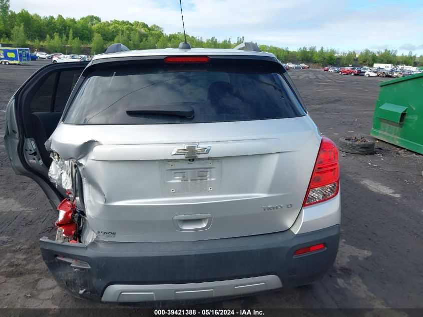 2016 Chevrolet Trax Lt VIN: KL7CJLSB1GB5068 Lot: 39421388