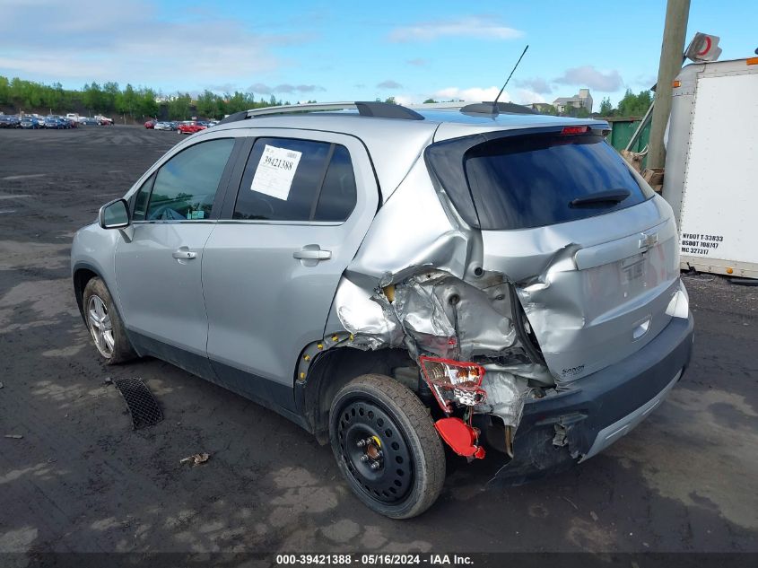 2016 Chevrolet Trax Lt VIN: KL7CJLSB1GB5068 Lot: 39421388