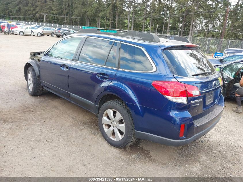 2011 Subaru Outback 2.5I Limited VIN: 4S4BRBKC0B3417147 Lot: 39421393