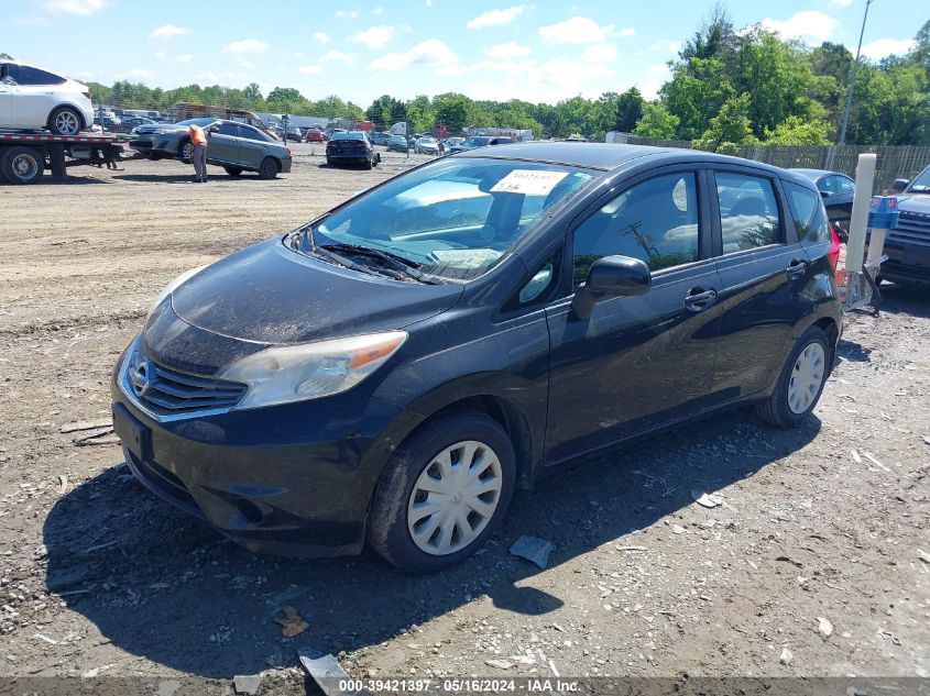 2014 Nissan Versa Note Sv VIN: 3N1CE2CP6EL433841 Lot: 39421397