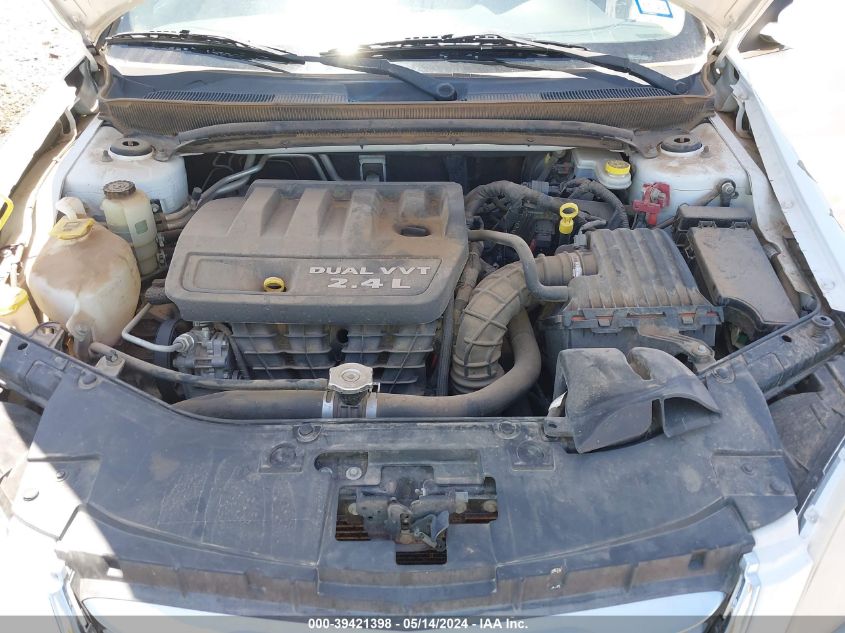 2013 Chrysler 200 Lx VIN: 1C3CCBAB4DN704411 Lot: 39421398