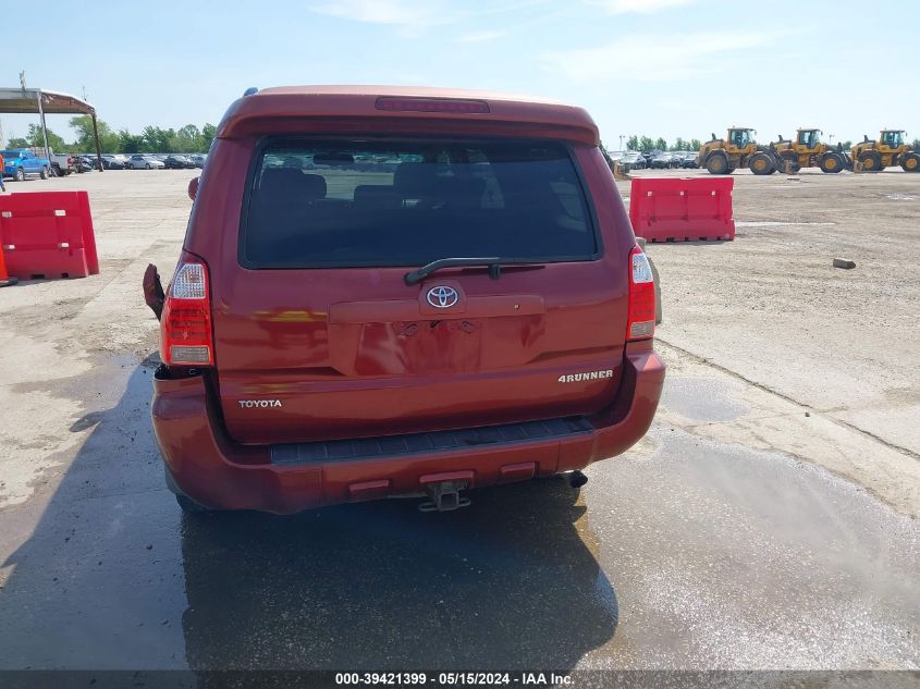 2007 Toyota 4Runner Limited V6 VIN: JTEZU17R478091464 Lot: 39421399