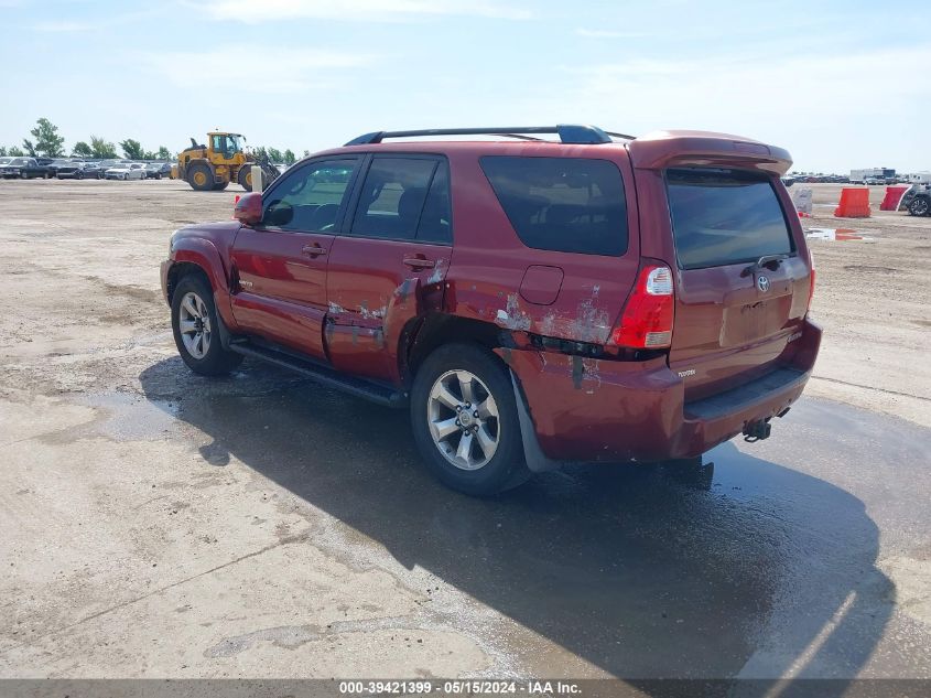 2007 Toyota 4Runner Limited V6 VIN: JTEZU17R478091464 Lot: 39421399