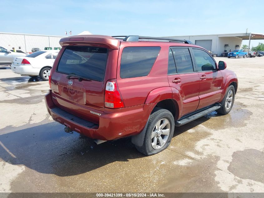 2007 Toyota 4Runner Limited V6 VIN: JTEZU17R478091464 Lot: 39421399