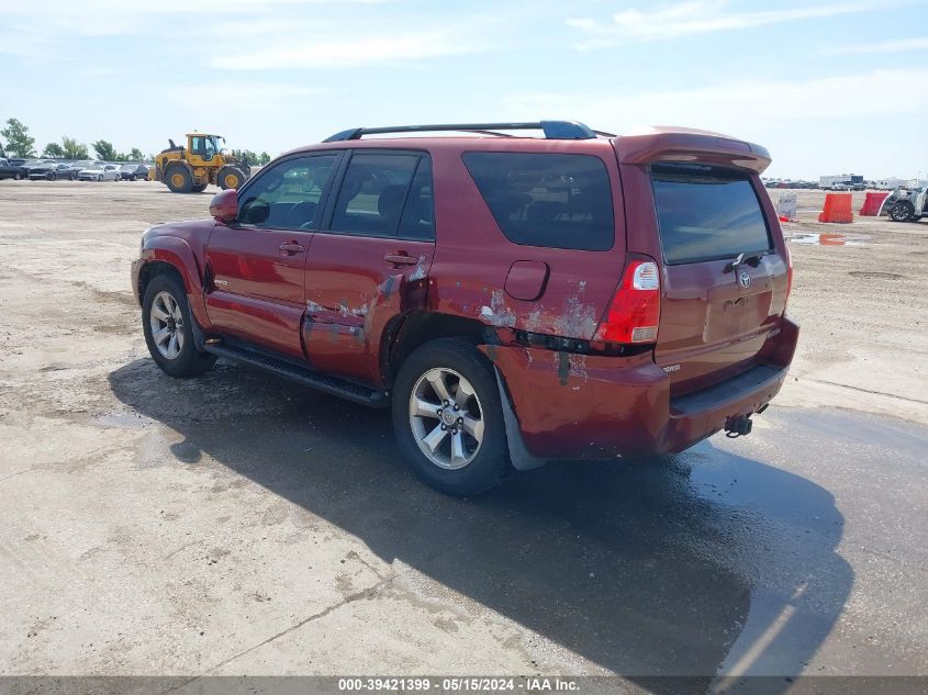 2007 Toyota 4Runner Limited V6 VIN: JTEZU17R478091464 Lot: 39421399