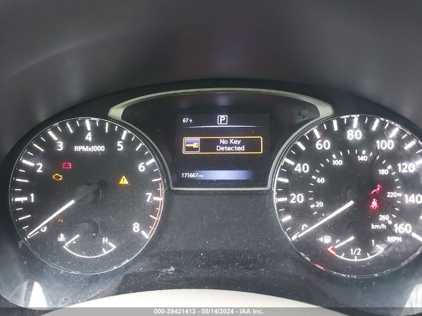 2016 Nissan Altima 2.5/2.5 S/2.5 Sl/2.5 Sr/2.5 Sv VIN: 1N4AL3AP6GN316045 Lot: 39421413