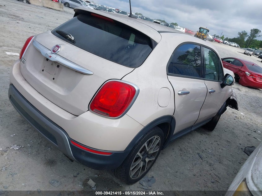 2016 Fiat 500X Trekking Plus VIN: ZFBCFXET8GP408421 Lot: 39421415