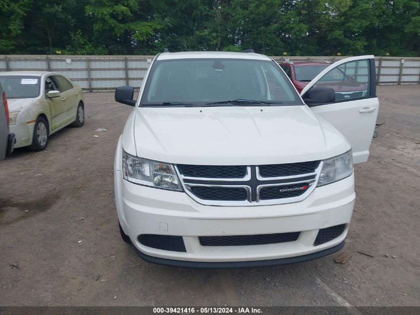 2018 Dodge Journey Se VIN: 3C4PDCAB0JT216830 Lot: 39421416