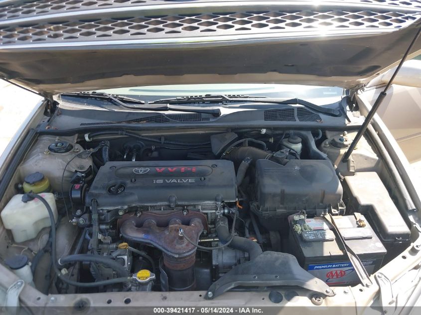 2003 Toyota Camry Le VIN: 4T1BE32K43U253888 Lot: 39421417