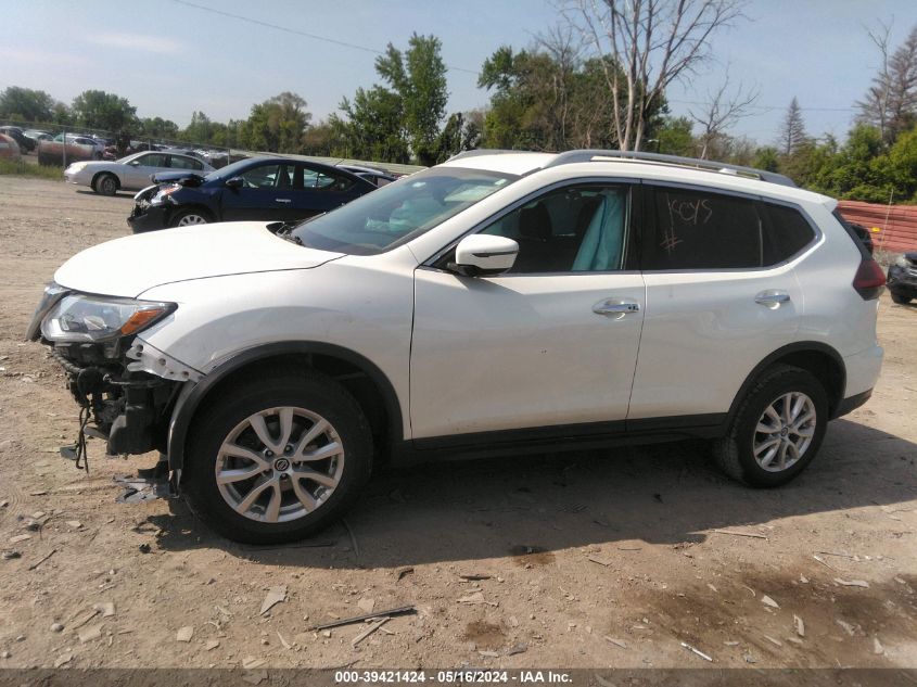 2019 Nissan Rogue Sv VIN: 5N1AT2MV0KC704211 Lot: 39421424