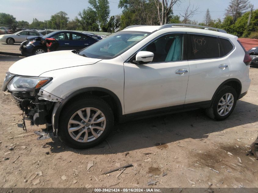 2019 Nissan Rogue Sv VIN: 5N1AT2MV0KC704211 Lot: 39421424