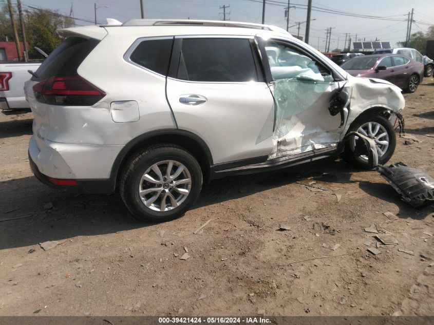 2019 Nissan Rogue Sv VIN: 5N1AT2MV0KC704211 Lot: 39421424