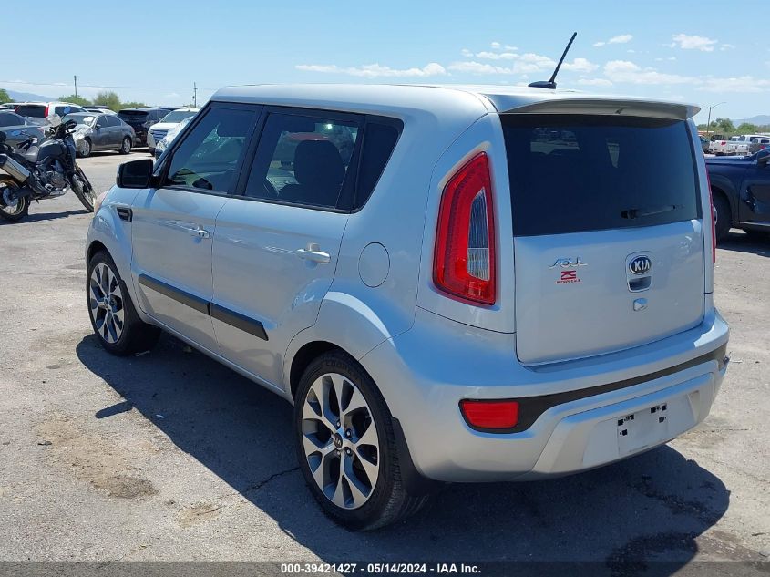 2013 Kia Soul ! VIN: KNDJT2A62D7763841 Lot: 39421427