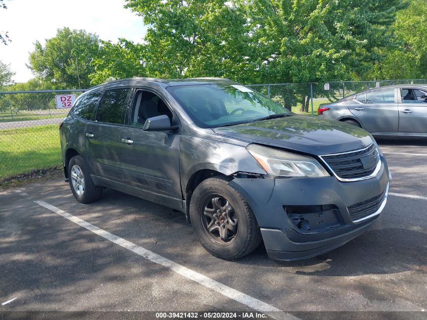 2013 Chevrolet Traverse Ls VIN: 1GNKRFED3DJ121027 Lot: 39421432