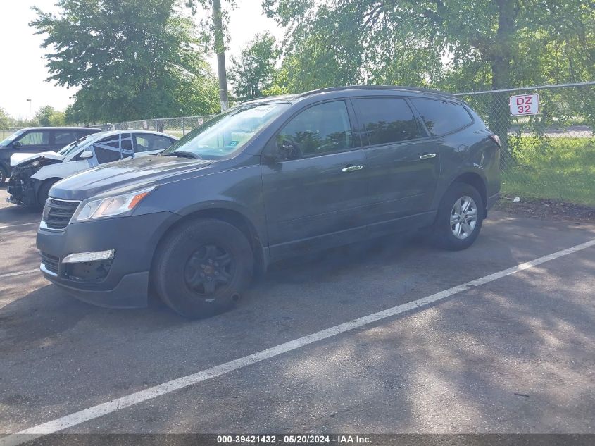 2013 Chevrolet Traverse Ls VIN: 1GNKRFED3DJ121027 Lot: 39421432