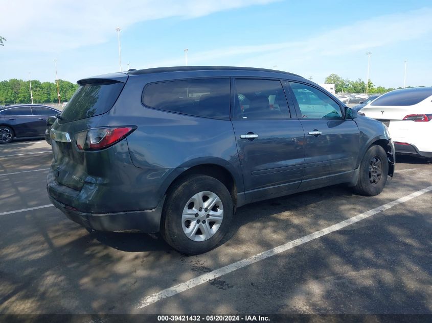 2013 Chevrolet Traverse Ls VIN: 1GNKRFED3DJ121027 Lot: 39421432