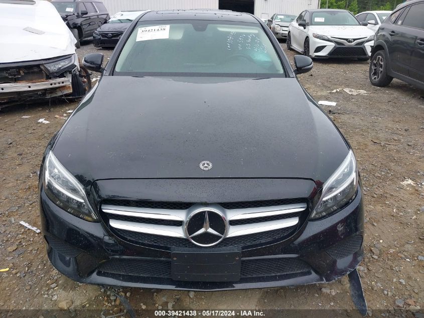 2021 Mercedes-Benz C 300 4Matic VIN: W1KWF8EB7MR615976 Lot: 39421438