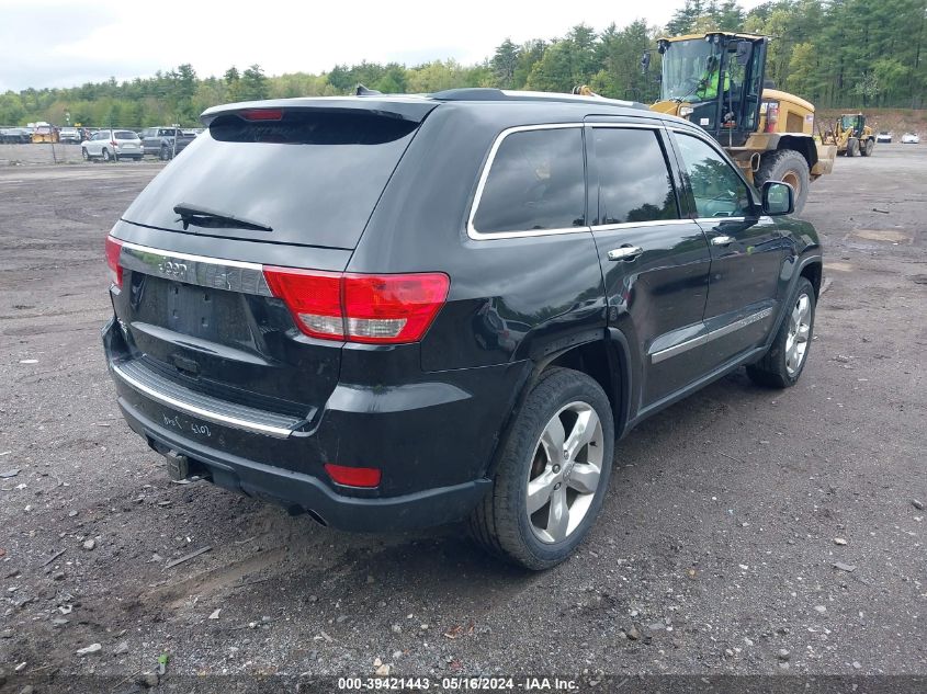 2013 Jeep Grand Cherokee Overland Summit VIN: 1C4RJFCG7DC566631 Lot: 39421443