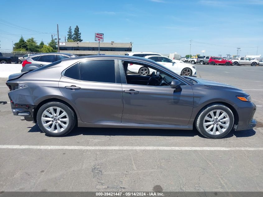 2019 Toyota Camry Le VIN: 4T1B11HK6KU252327 Lot: 39421447