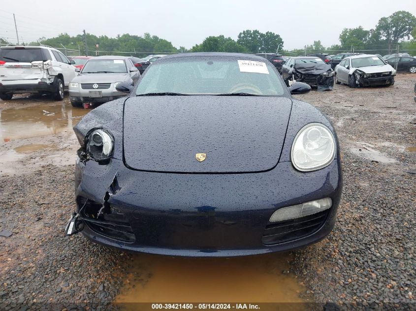 2008 Porsche Boxster VIN: WP0CA29838U710142 Lot: 39421450