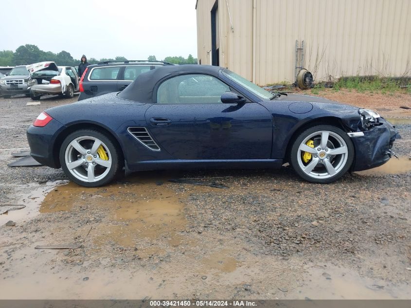 2008 Porsche Boxster VIN: WP0CA29838U710142 Lot: 39421450