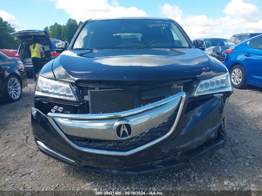 2014 Acura Mdx Technology Package VIN: 5FRYD4H47EB026673 Lot: 39421456