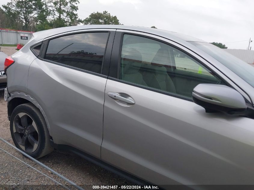 2018 Honda Hr-V Ex VIN: 3CZRU5H56JG705871 Lot: 39421457