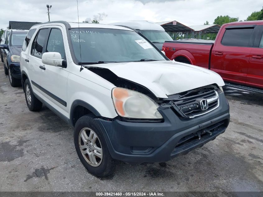 2004 Honda Cr-V Ex VIN: SHSRD78834U244983 Lot: 39421460