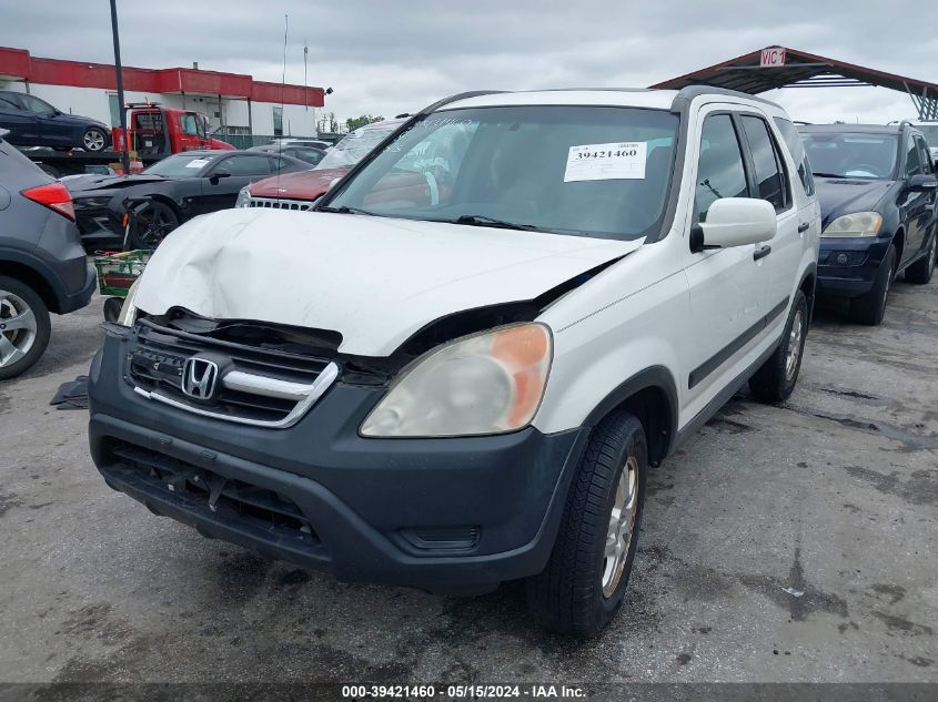 2004 Honda Cr-V Ex VIN: SHSRD78834U244983 Lot: 39421460