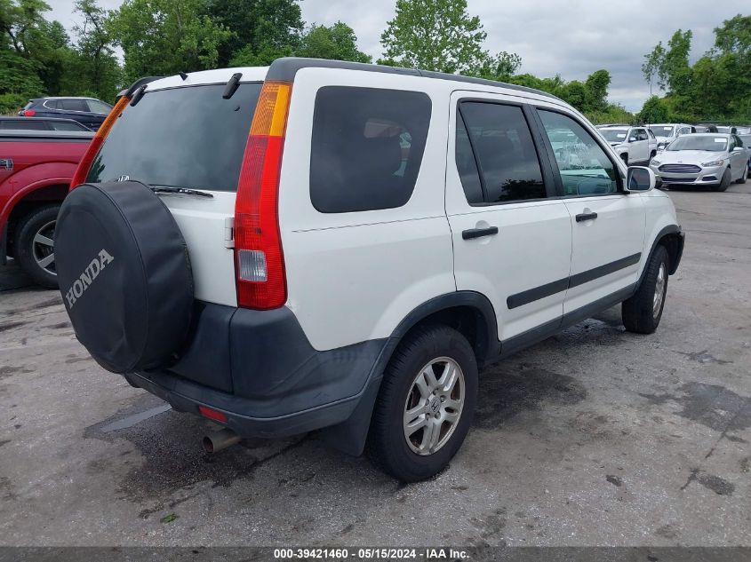 2004 Honda Cr-V Ex VIN: SHSRD78834U244983 Lot: 39421460